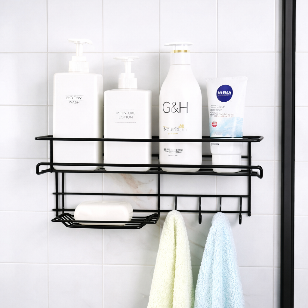 Multipurpose Washroom Rack
