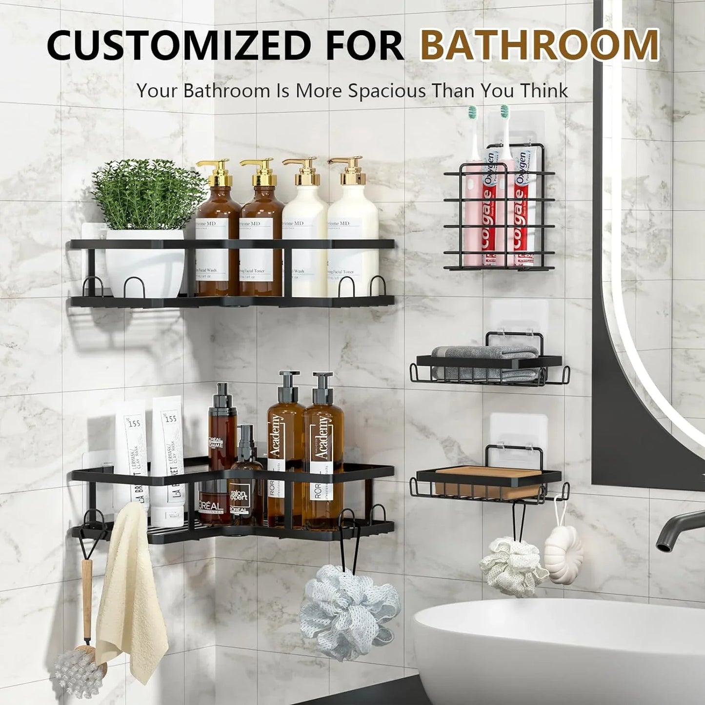 Multipurpose Wall Storage Racks